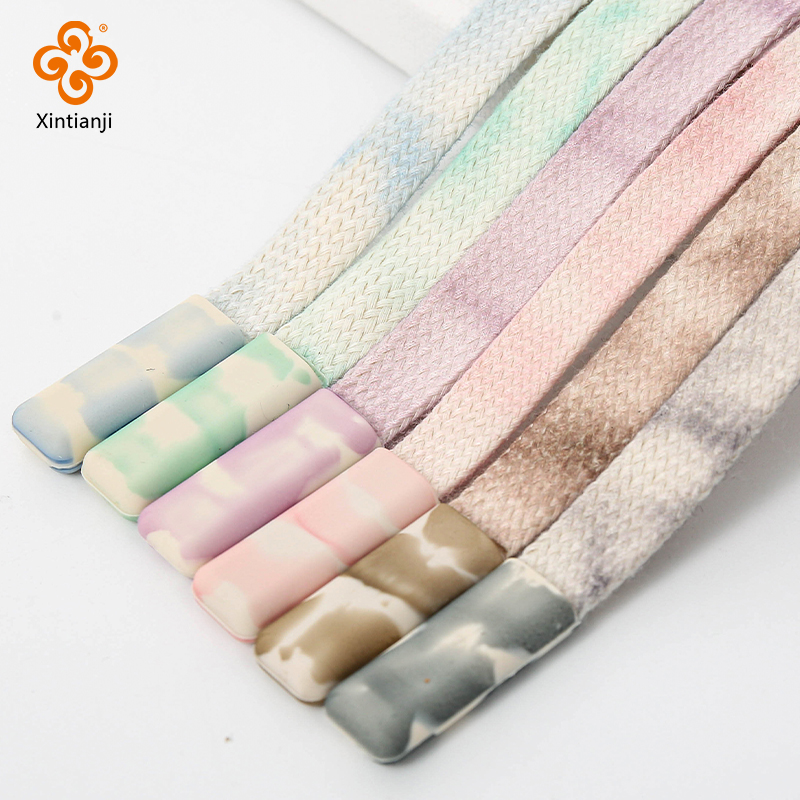 Sewing Tie Dye - กว้าง 1 ซม.แบนเชือกถัก Twisted Cord Tie