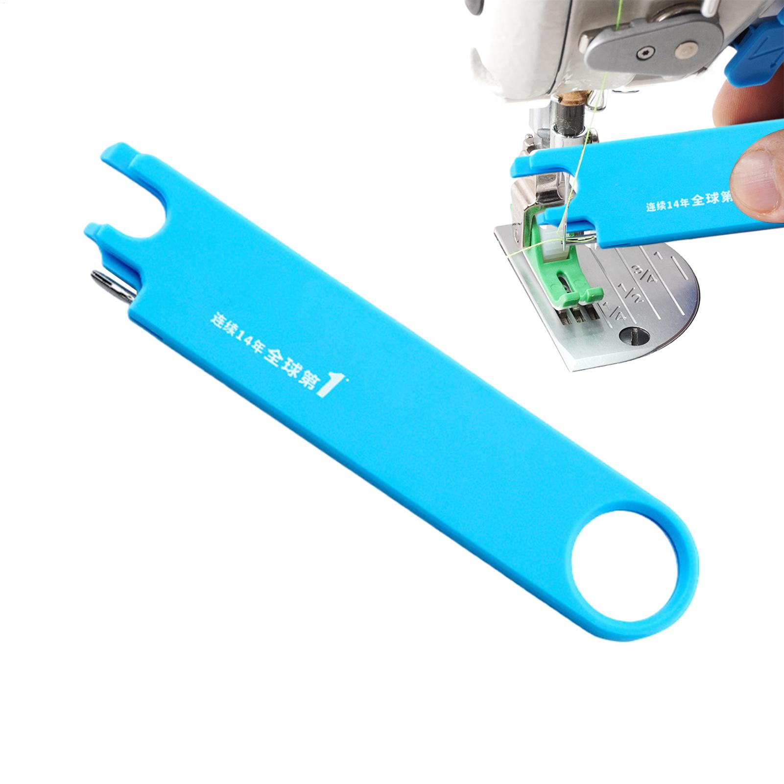 Sewing Gauge Ruler - เครื่องมือเย็บผ้าแม่เหล็ก 1 ชิ้น อุปกรณ์ป้องกันการหนีบ ที่สอดเข็มจักรเย็บผ้า ไม้บรรทัด