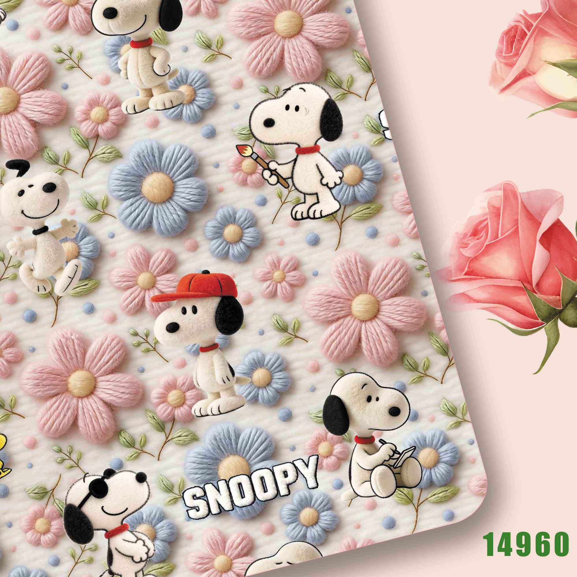Sewing Textiles - ผ้า TAKARA TOMY Snoopy ขนาด 140