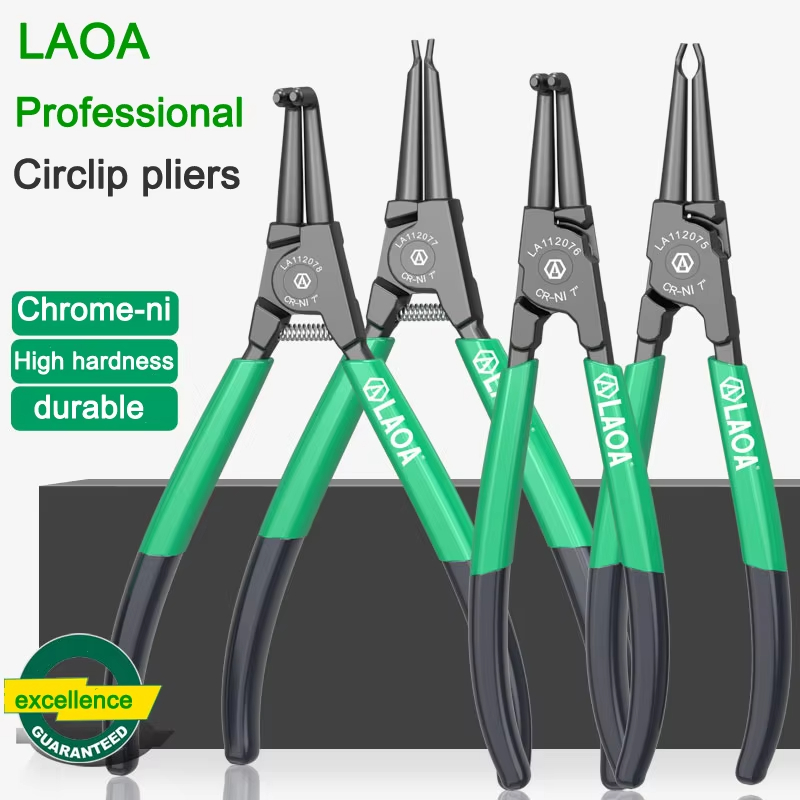 Snap Button Plier - 1 PC LAOA 7 นิ้วภายในภายนอกคีมคลิปยึดแบบพกพา Snap