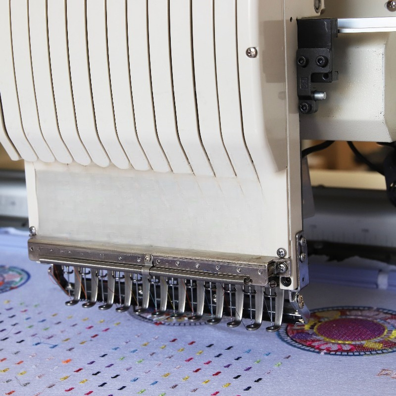 Sewing Machine In Textile Industry - เครื่องเย็บปักถักร้อย เครื่องปักผ้าอุตสาหกรรม โรงงานสิ่งทอ อุปกรณ์เย็บปักถักร้อย
