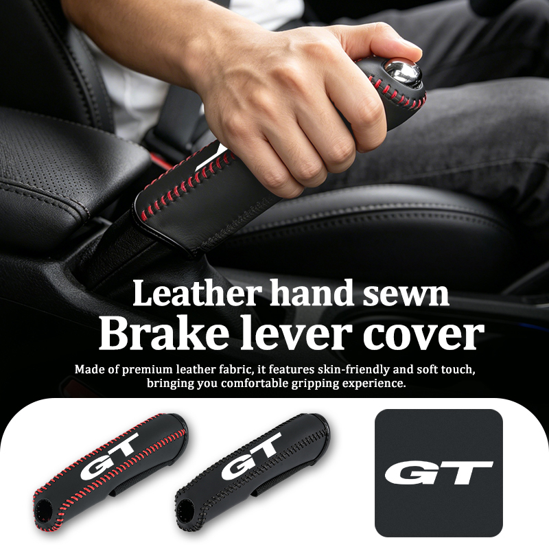 Sewing Gt - ปลอกหุ้มเบรกมือแบบเย็บมือสำหรับรถยนต์ MG 7 6 5 ZS
