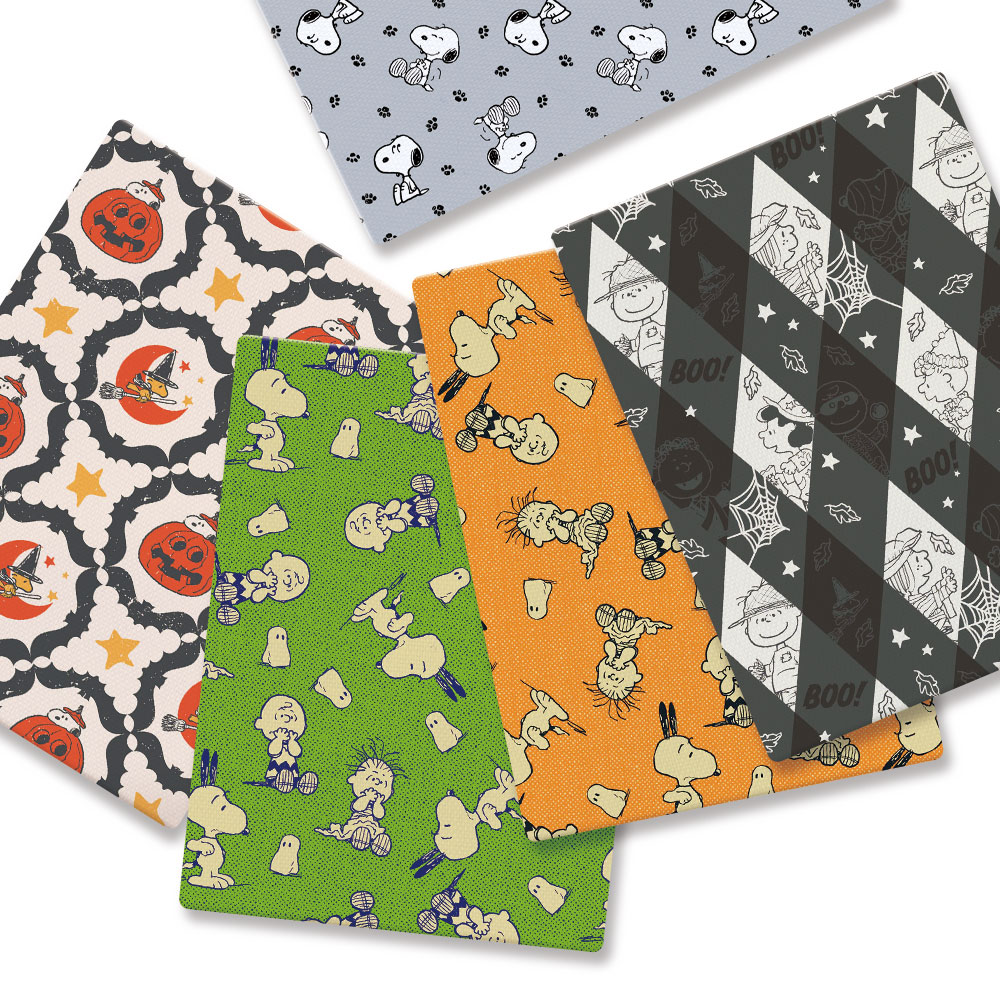 Sewing Textiles - ทาคาระ โทมี่ สนูปปี้ผ้า 140x50 ซม. ผ้าพิมพ์ลายการ์ตูน