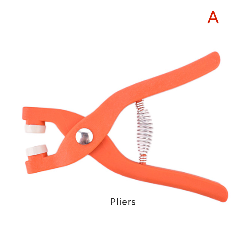 Snap Button Plier - 50/100 ชิ้น คีมหนีบ กระดุมโลหะสำหรับเย็บผ้า กระดุมห้าแฉก กระดุมโลหะแบบสแนป