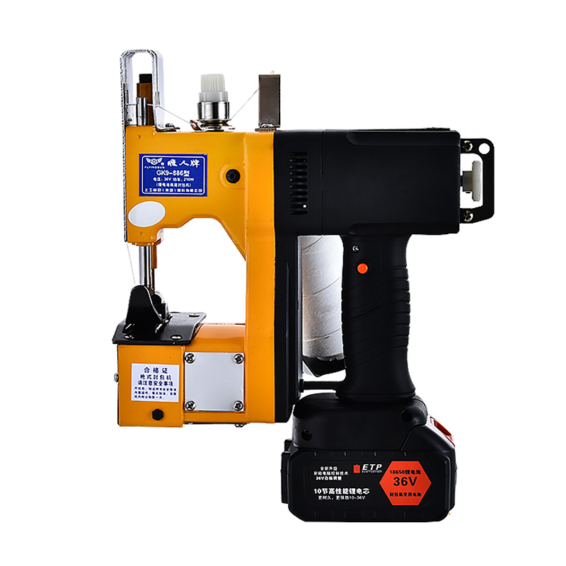 Sewing Machine In Textile Industry - GK9-886 อุตสาหกรรมสิ่งทอจักรเย็บผ้าไฟฟ้าแบบพกพาซีลถุงผ้าบรรจุอัตโนมัติบ้านวิดน้ําเสื้อผ้าความเร็วสูง