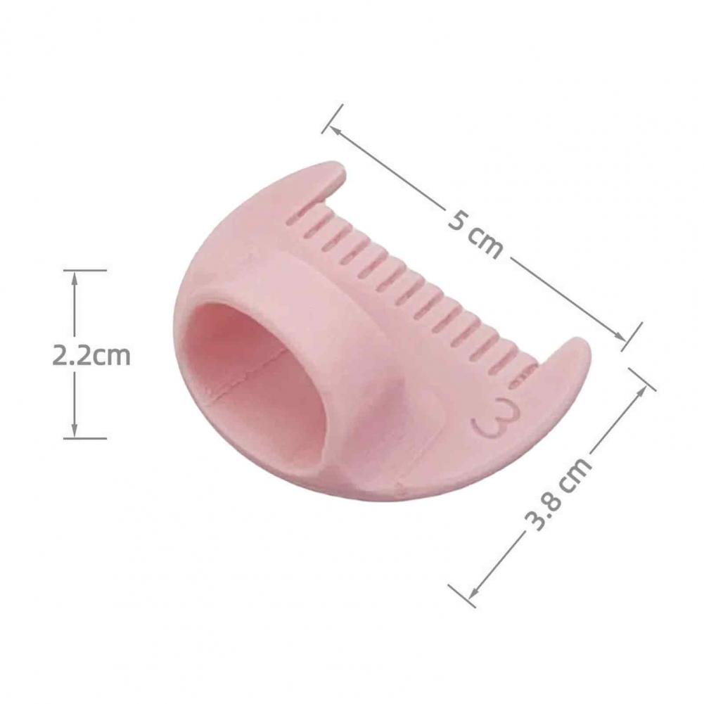 Sewing Gauge Ruler - 2/4Pcs 5 ซม.เย็บพร้อมThumbท่องเที่ยวพลาสติกแบบพกพาเข็มวัดไม้บรรทัดQuilting DIYเย็บเครื่องมือSimple Edge Stitchล็อค