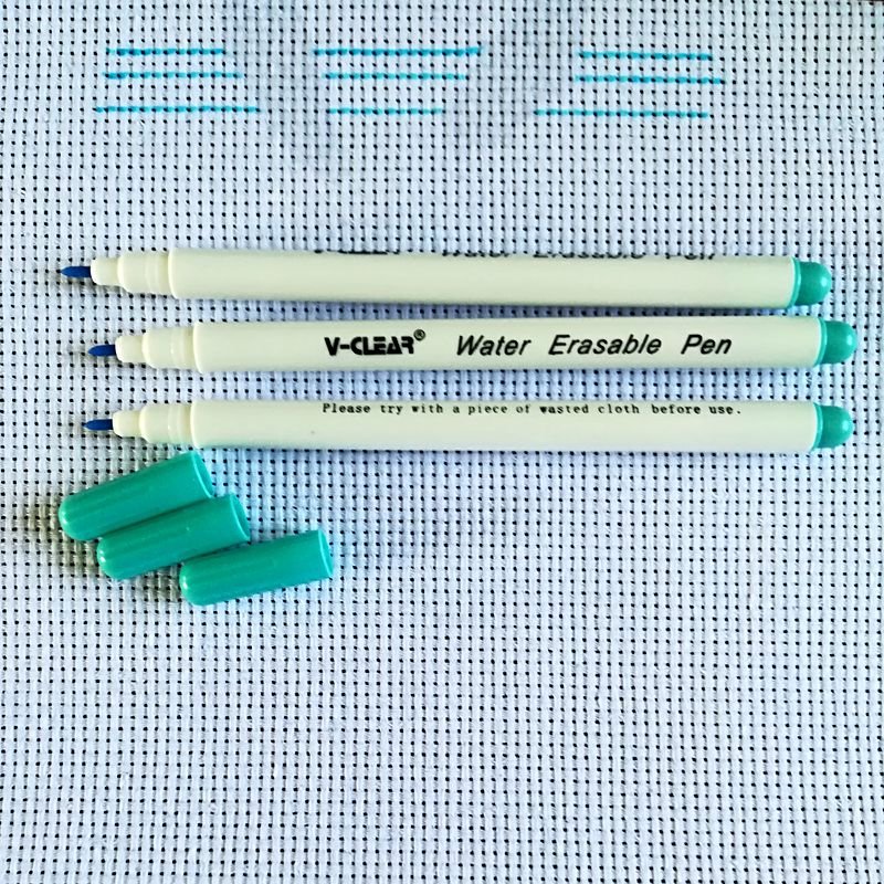 Is Sewing Textile Art - เครื่องมือมาร์กเกอร์ผ้าลบน้ําสิ่งทอ, ละเอียดพิเศษ, ปากกาผ้าสีน้ําเงิน, ดินสอผ้า, เย็บผ้าเย็บปะติดปะต่อกัน, ควิลท์,