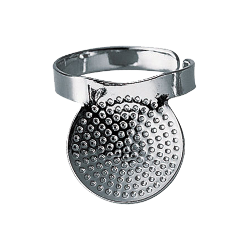 Sewing Thimble Metal - ปลอกนิ้วเย็บผ้าแบบเปิดด้านหลัง / ปลอกนิ้วเย็บผ้าแบบหนา