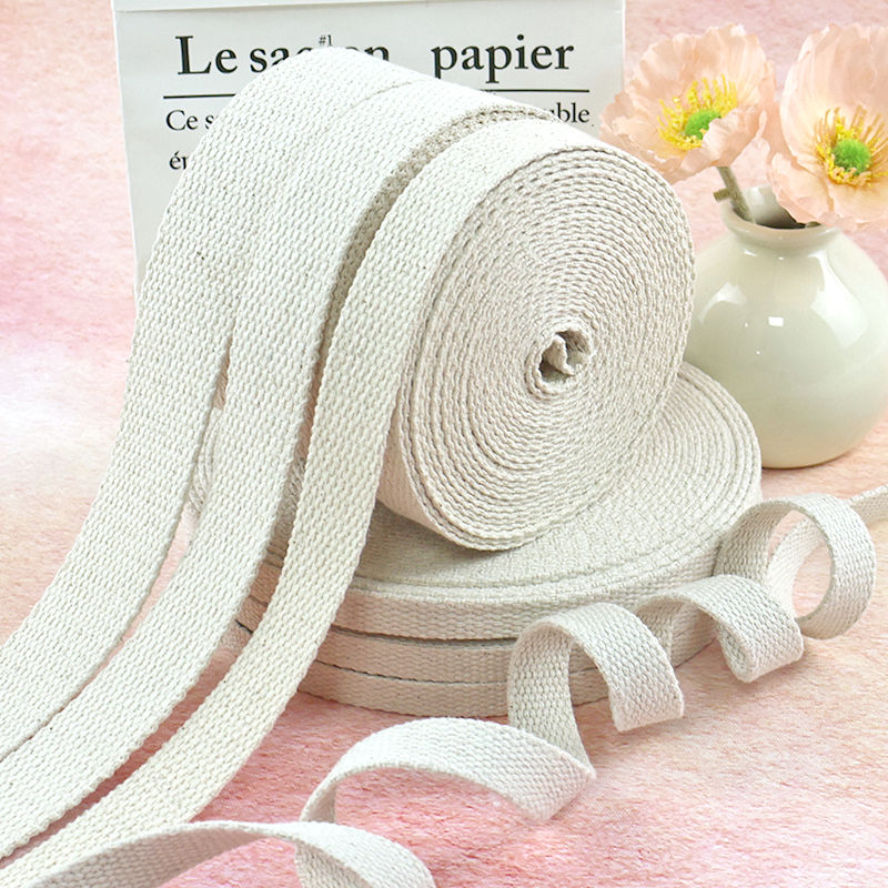 สายรัดผ้าฝ้ายสีเบจ 20 เมตร ขนา - Textile And Sewing Supply บทวิจารณ์และราคา