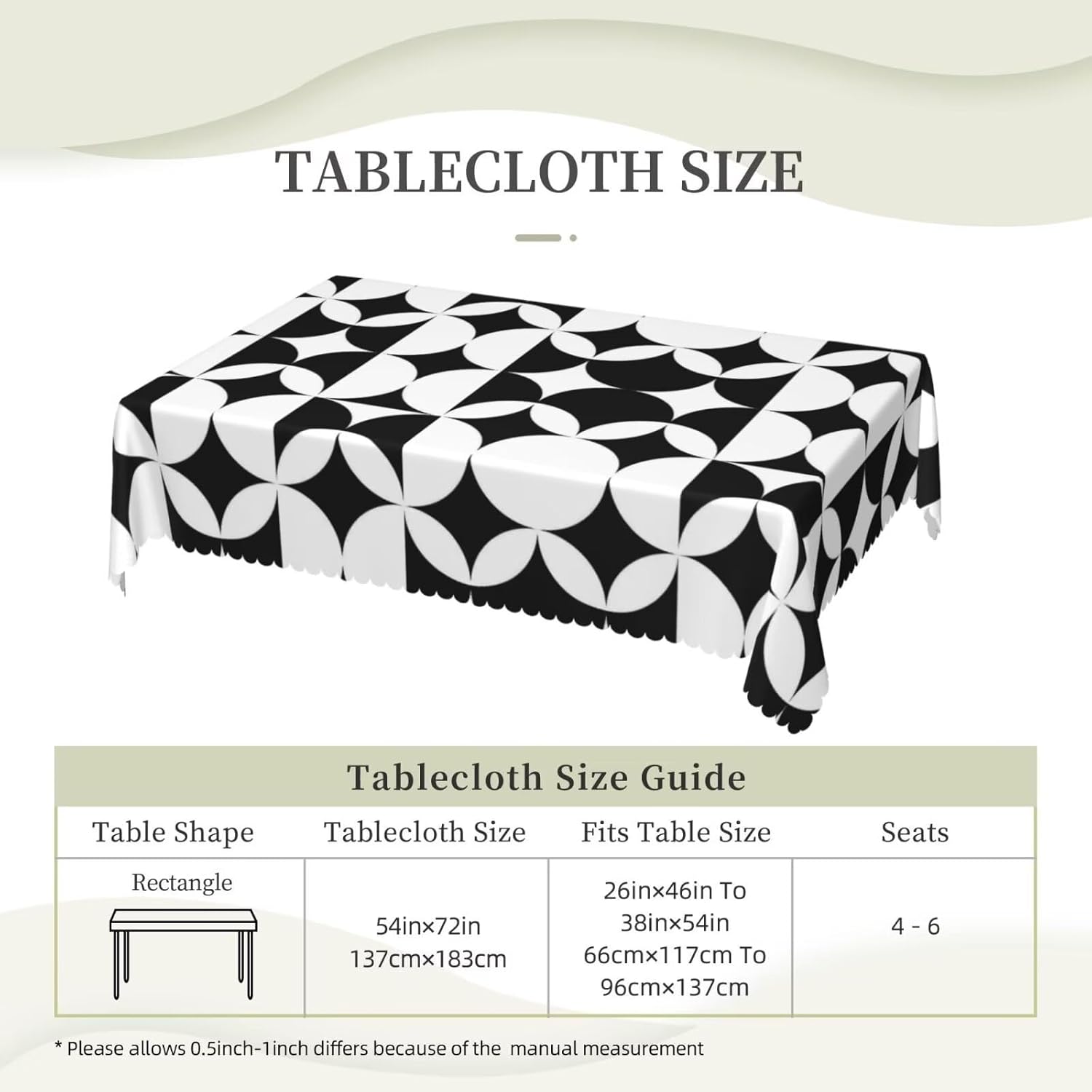 ผ้าปูโต๊ะสไตล์มินิมอลยุคกลางศต - Century Textile & Sewing Supply บทวิจารณ์และราคา