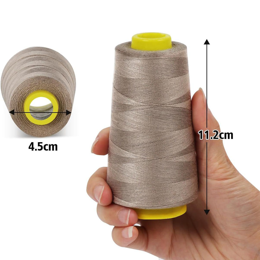 ด้ายเย็บผ้า 100% โพลีเอสเตอร์  - Serger Thread Cone บทวิจารณ์และราคา