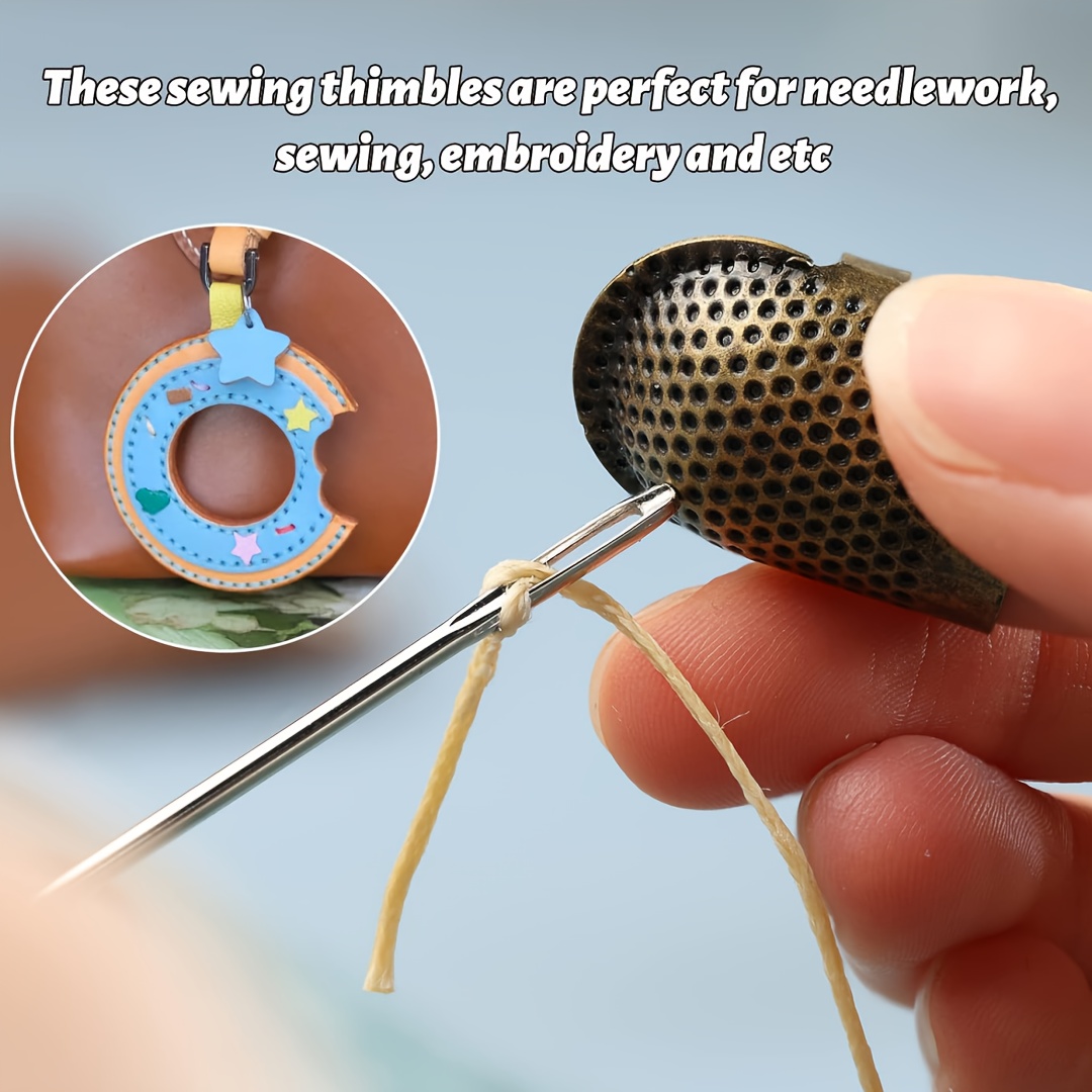 ปลอกนิ้วเย็บผ้า, ปลอกนิ้วโลหะป - Sewing Thimble Metal บทวิจารณ์และราคา