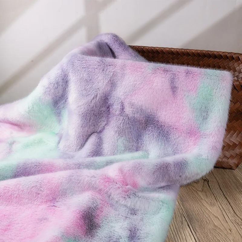 ผ้ามิงค์เทียมลายหมีเท็ดดี้ย้อม - Sewing Tie Dye บทวิจารณ์และราคา
