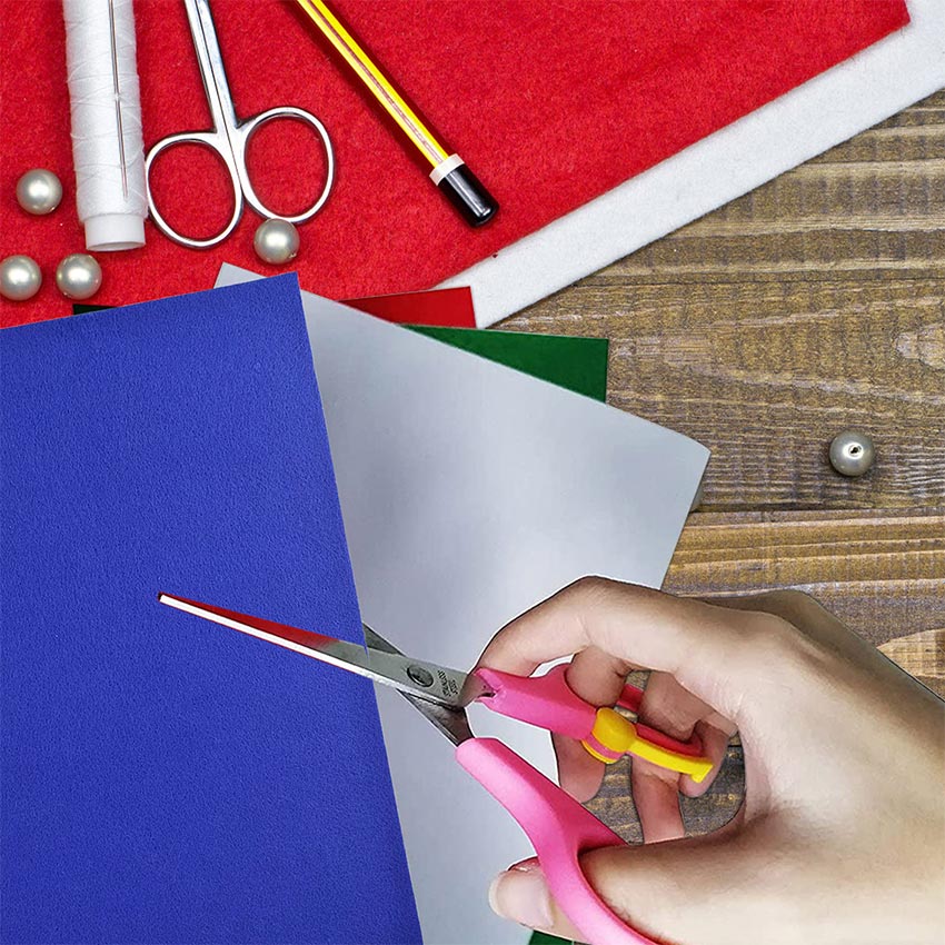 แผ่นสักหลาดแบบมีกาวในตัว แผ่นส - Is Sewing Textile Art บทวิจารณ์และราคา