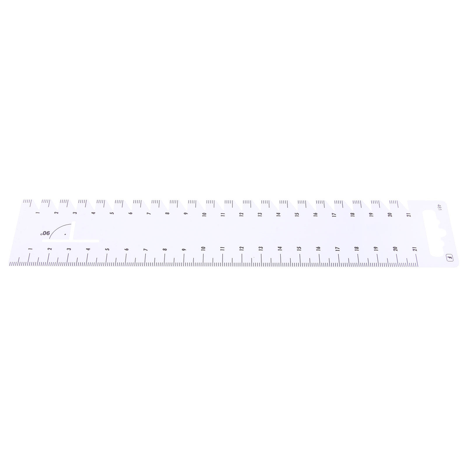 ไม้บรรทัดสำหรับงานควิลท์ระดับม - Sewing Gauge Ruler บทวิจารณ์และราคา