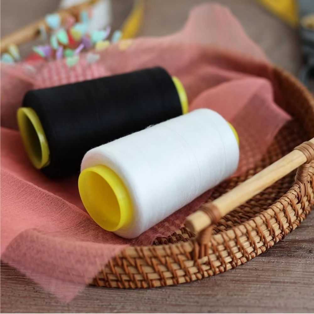 ด้ายเย็บผ้าโพลีเอสเตอร์ 100% แ - Serger Thread Cone บทวิจารณ์และราคา