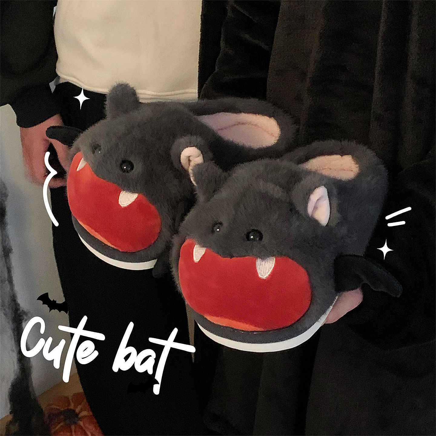 รองเท้าแตะรูปค้างคาวสำหรับฮาโล - Sewing Fleece บทวิจารณ์และราคา