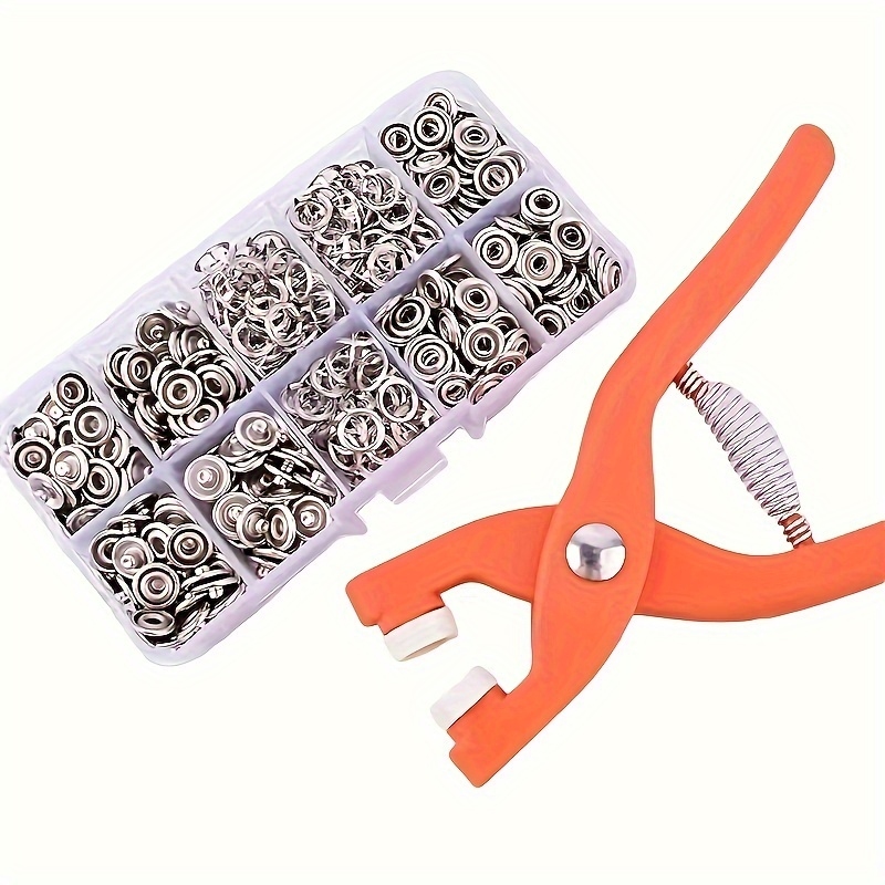 ชุดคีมยึดกระดุมแบบใช้มือ 50 ชุ - Snap Button Plier บทวิจารณ์และราคา