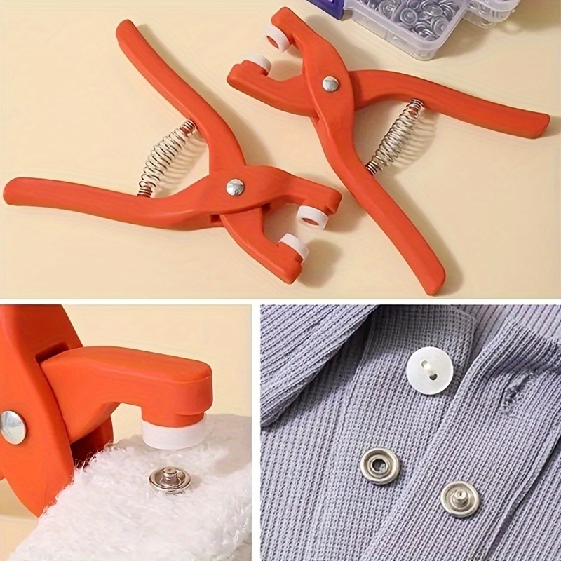 ชุดคีมยึดกระดุมแบบใช้มือ 50 ชุ - Snap Button Plier บทวิจารณ์และราคา