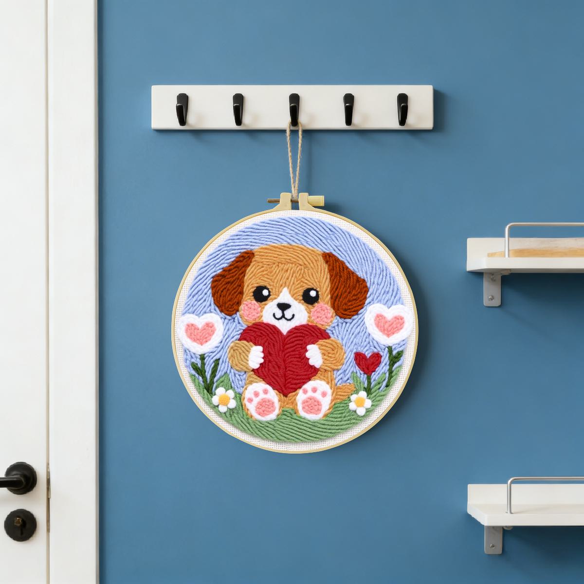 ชุดปักเข็มสำหรับสุนัข ขนาด 20x - Is Sewing Textile Art บทวิจารณ์และราคา