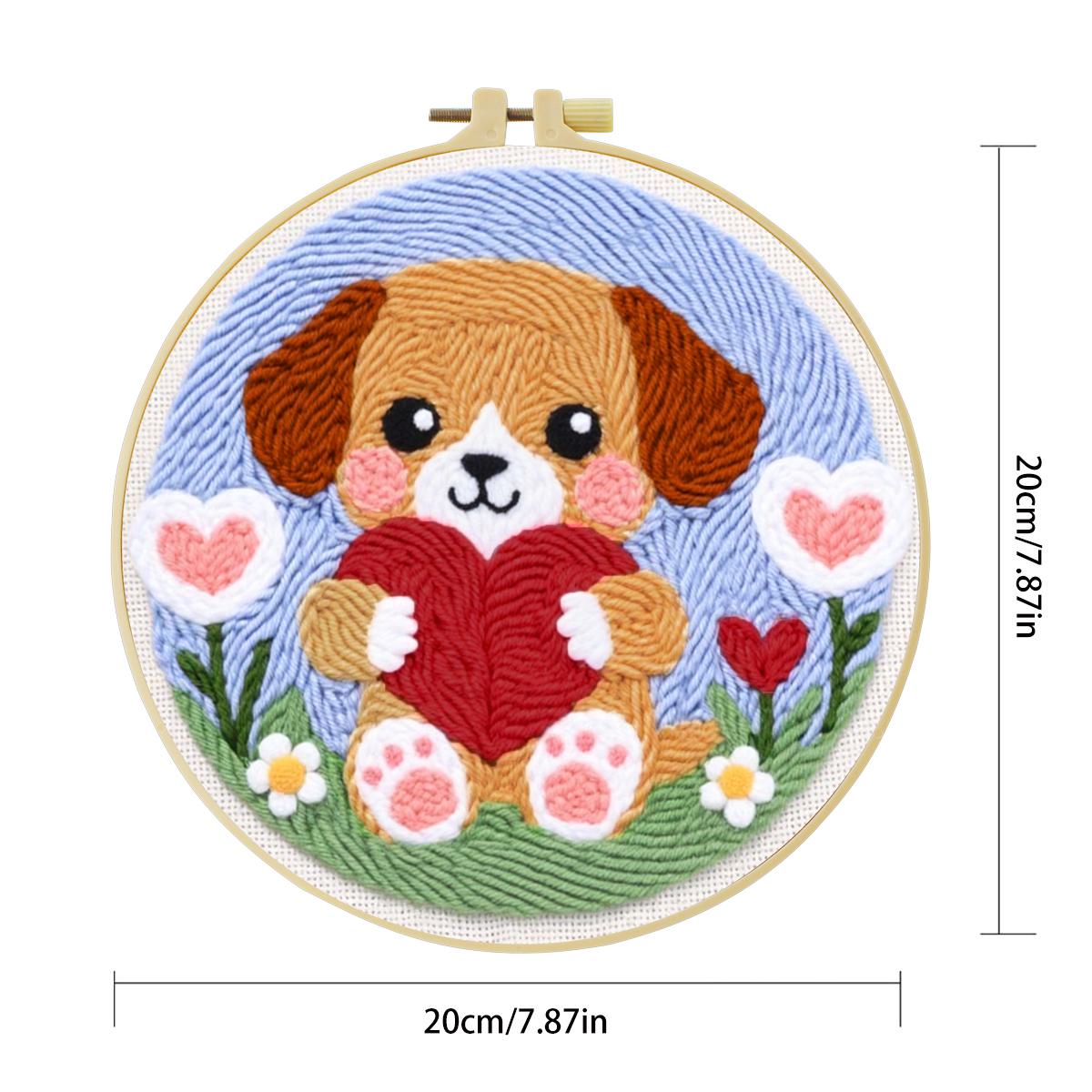 ชุดปักเข็มสำหรับสุนัข ขนาด 20x - Is Sewing Textile Art บทวิจารณ์และราคา