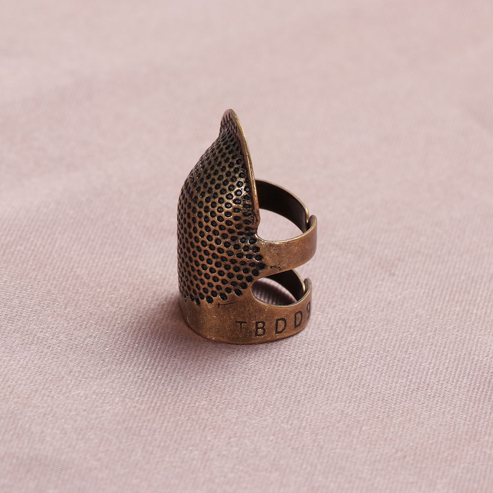 บ้าน DIY Handworking อุปกรณ์เย - Sewing Thimble Metal บทวิจารณ์และราคา