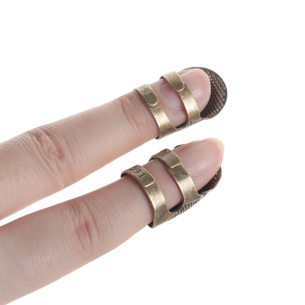 บ้าน DIY Handworking อุปกรณ์เย - Sewing Thimble Metal บทวิจารณ์และราคา