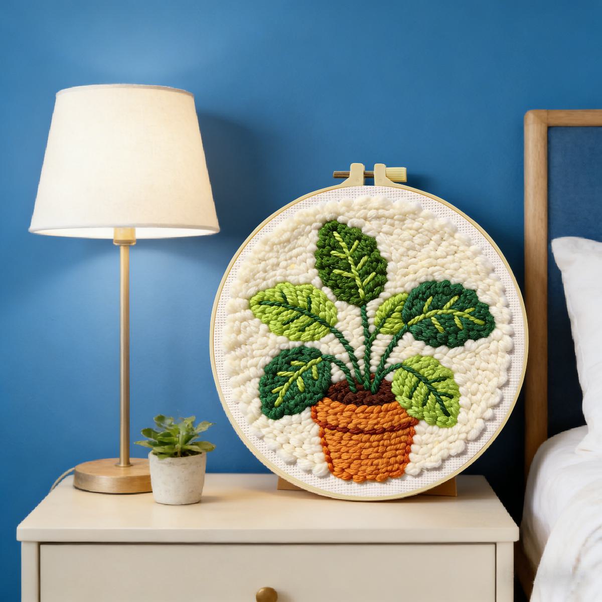 ชุดปักลายใบไม้ขนาด 20x20 ซม./7 - Is Sewing Textile Art บทวิจารณ์และราคา