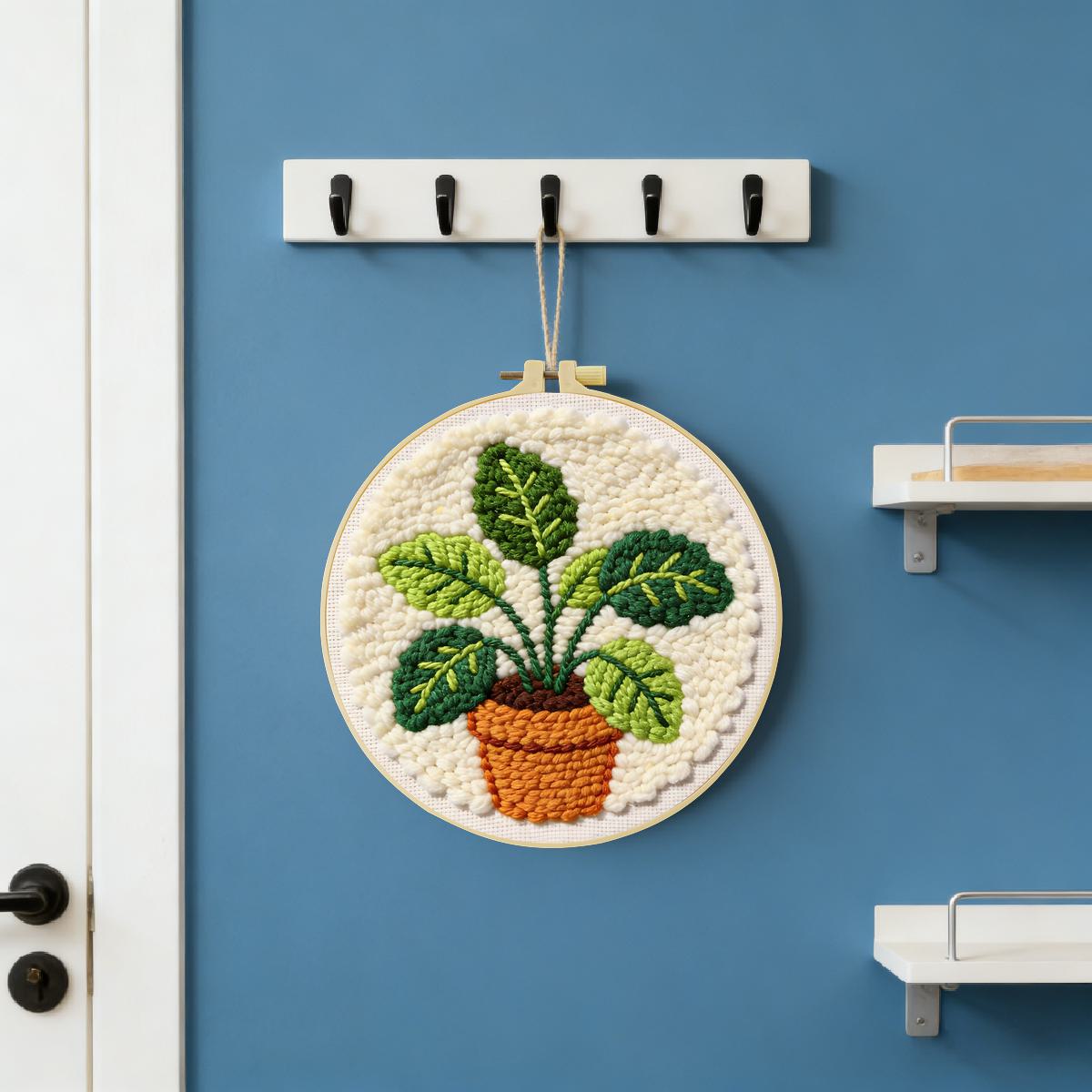 ชุดปักลายใบไม้ขนาด 20x20 ซม./7 - Is Sewing Textile Art บทวิจารณ์และราคา