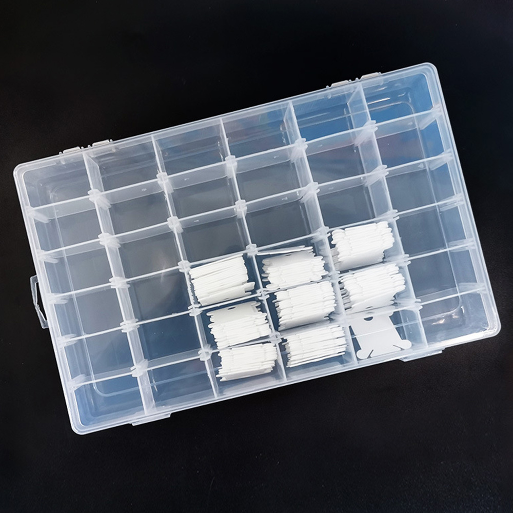 กล่องเก็บไหมปักพลาสติกแบบ 36 ช - Bobbin Organizer Box บทวิจารณ์และราคา