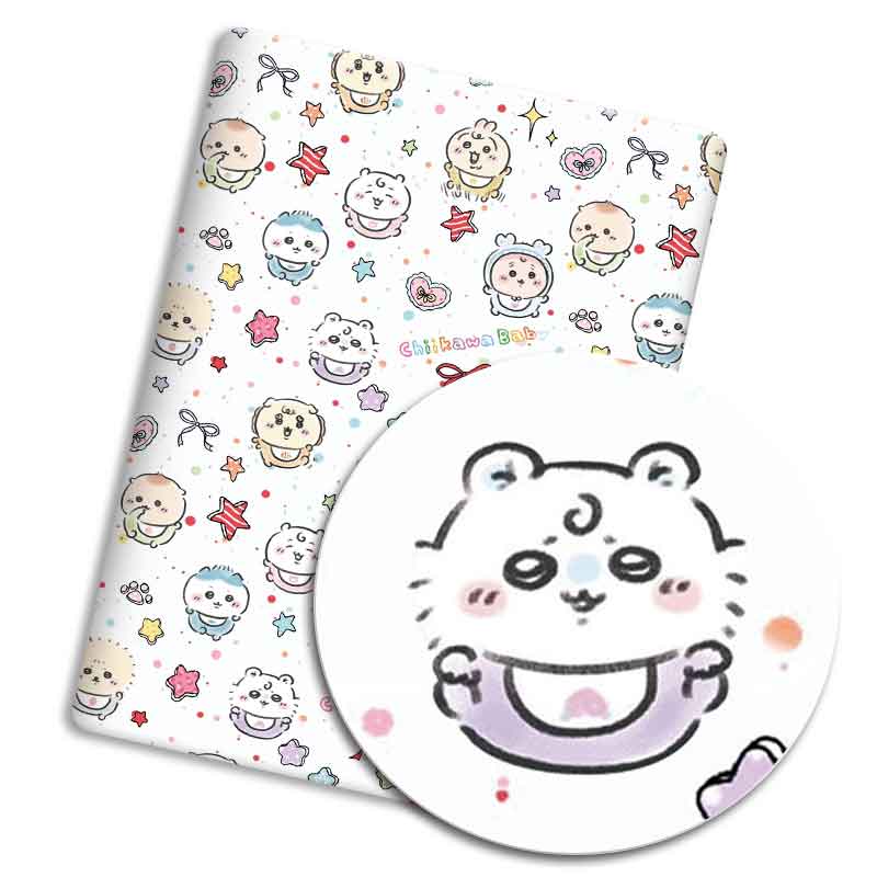 ผ้าโพลีเอสเตอร์ลายการ์ตูน 140x - Sewing Textiles บทวิจารณ์และราคา
