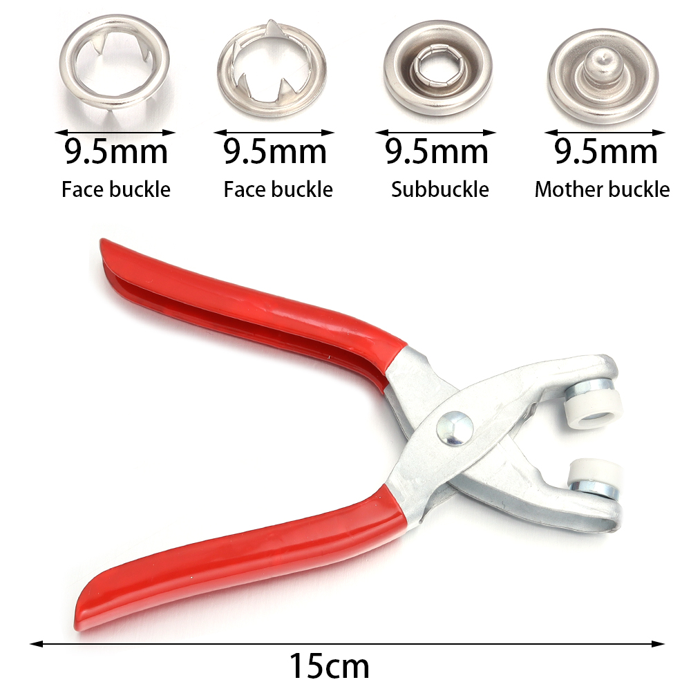 ชุด 50 ชิ้น กระดุมแป๊กสแตนเลส  - Snap Button Plier บทวิจารณ์และราคา
