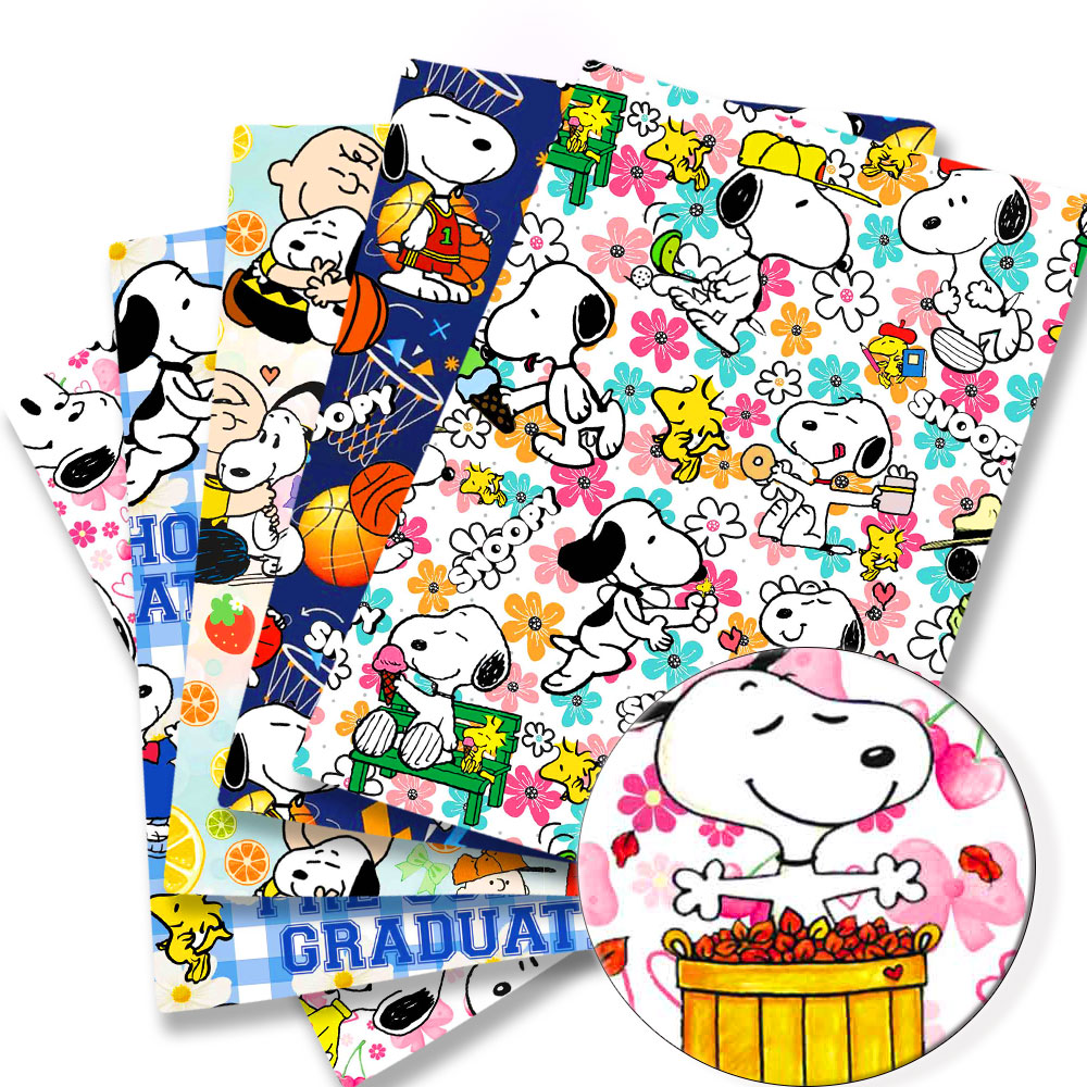 ผ้าทอพิมพ์ลายการ์ตูนสนูปปี้ ขน - Sewing Textiles บทวิจารณ์และราคา