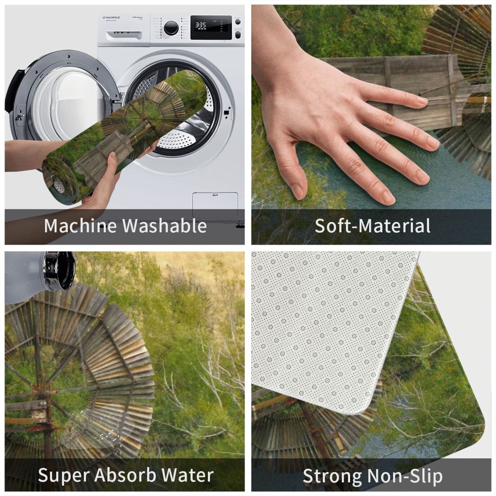 กังหันลมไม้ พรม พรม เบาะ กังหั - Century Textile & Sewing Supply บทวิจารณ์และราคา