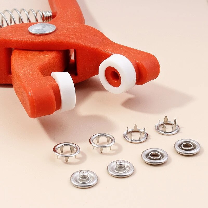 50ชุดคีมกรามห้าชิ้นขนาด9.5มม.  - Snap Button Plier บทวิจารณ์และราคา