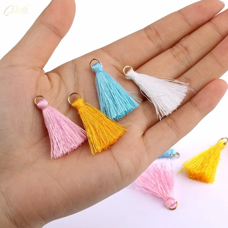 พู่ห้อยขนาดเล็ก 3 ซม. โพลีเอสเ - Is Sewing Textile Art บทวิจารณ์และราคา