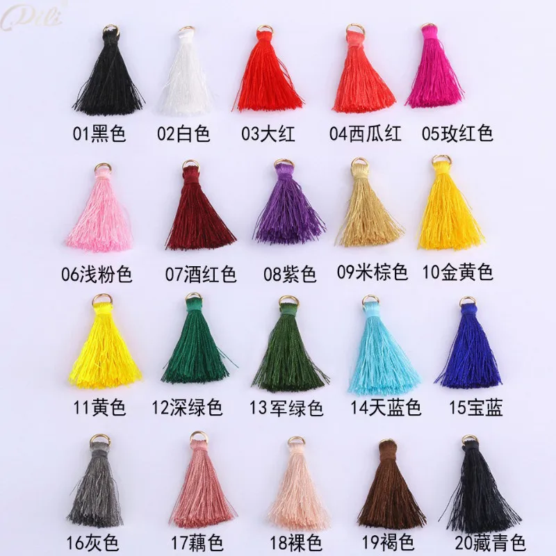 พู่ห้อยขนาดเล็ก 3 ซม. โพลีเอสเ - Is Sewing Textile Art บทวิจารณ์และราคา
