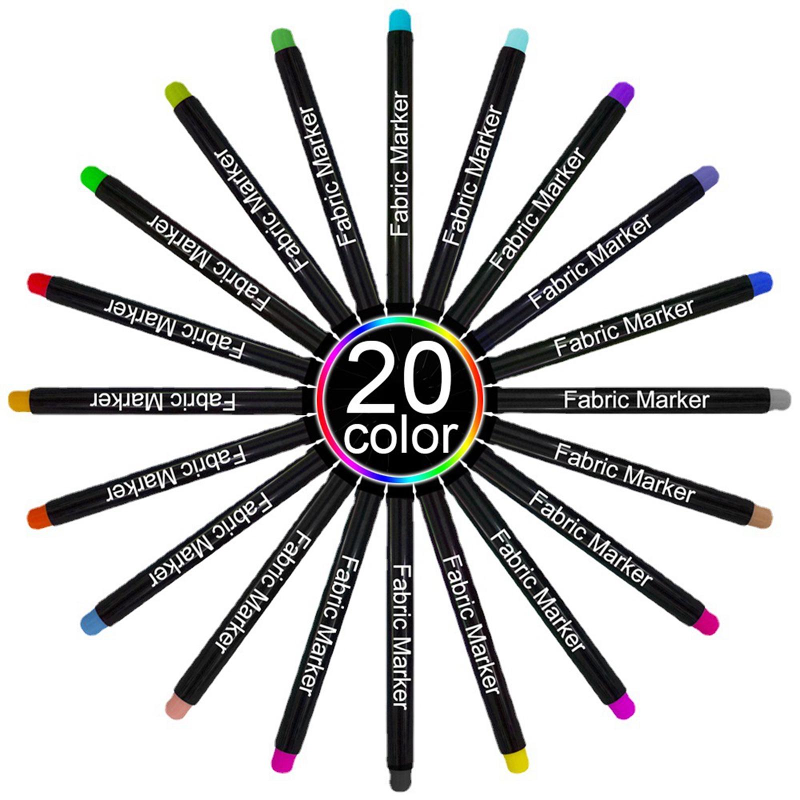 สีสันผ้า Markers ปากกางานฝีมือ - Is Sewing Textile Art บทวิจารณ์และราคา