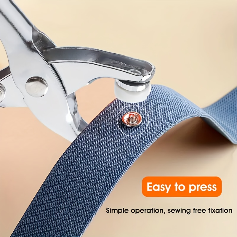 ชุดกระดุมโลหะ 101 ชิ้น พร้อมคี - Snap Button Plier บทวิจารณ์และราคา