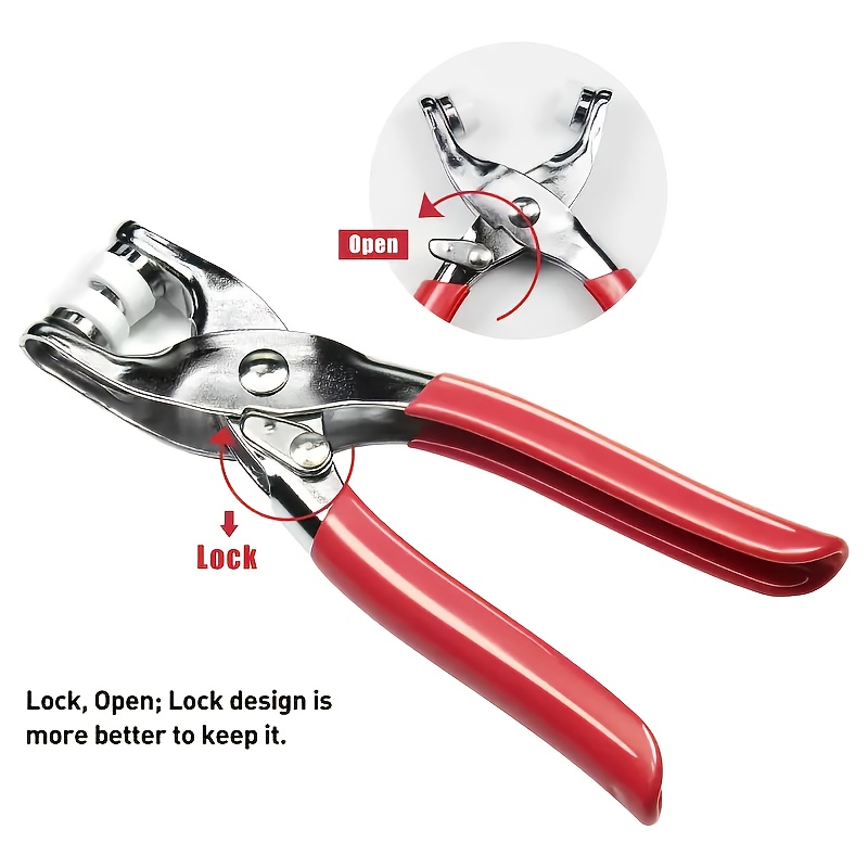 ชุดกระดุมโลหะ 101 ชิ้น พร้อมคี - Snap Button Plier บทวิจารณ์และราคา