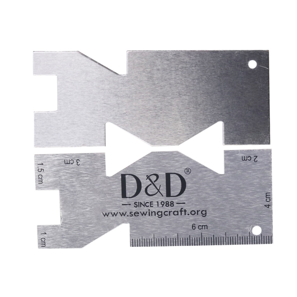 เกจวัดโลหะไม้บรรทัดควิลท์คุณภา - Sewing Gauge Ruler บทวิจารณ์และราคา
