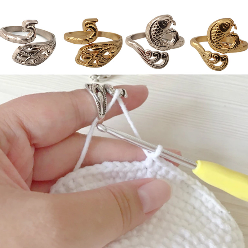 แหวนถักห่วงโครเชต์เครื่องมือปร - Sewing Thimble Metal บทวิจารณ์และราคา