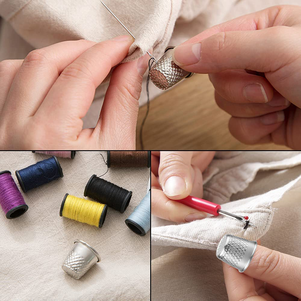 10/30Pcs โลหะเย็บ Thimble Fing - Sewing Thimble Metal บทวิจารณ์และราคา