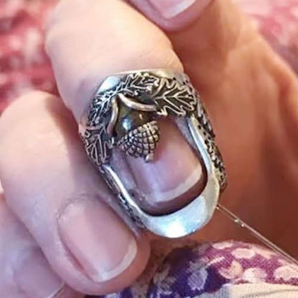 โลหะเปิดเล็บ Acorn Thimble ทนท - Sewing Thimble Metal บทวิจารณ์และราคา