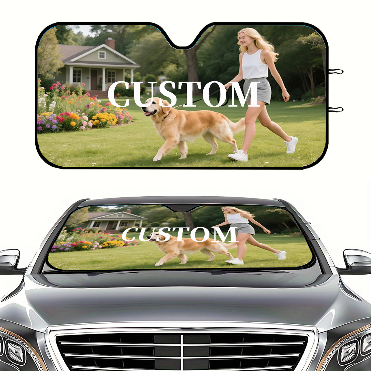 ที่บังแดดรถยนต์แบบพับได้ 1 ชิ้ - Sewing Custom บทวิจารณ์และราคา