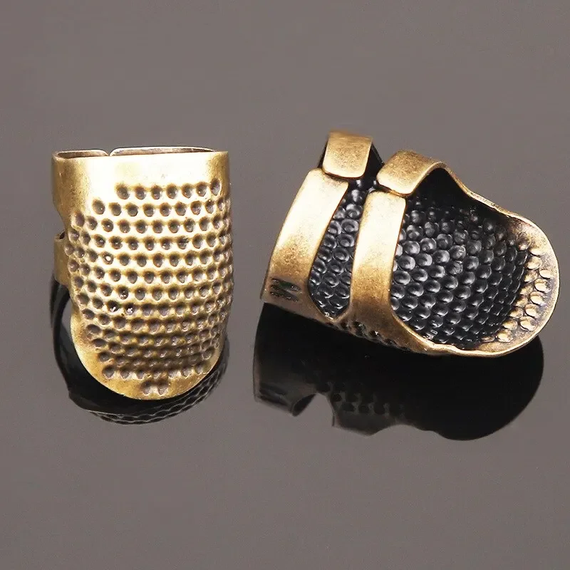 ปลอกนิ้วทองแดง 2 ชิ้น สำหรับเย - Sewing Thimble Metal บทวิจารณ์และราคา