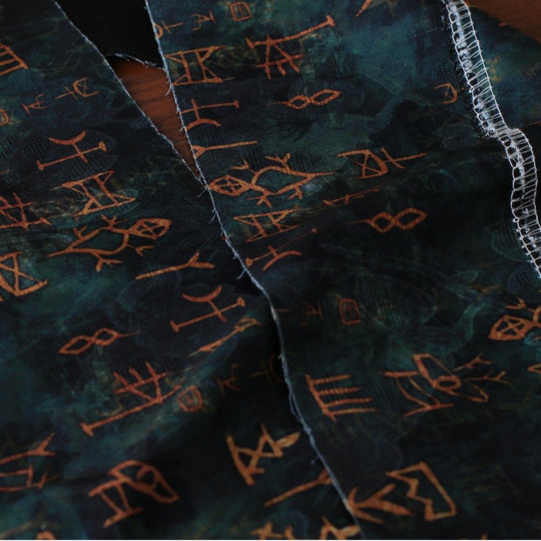 ผ้าแจ็คการ์ดลายกระดูกงูแบบย้อน - Sewing Tie Dye บทวิจารณ์และราคา