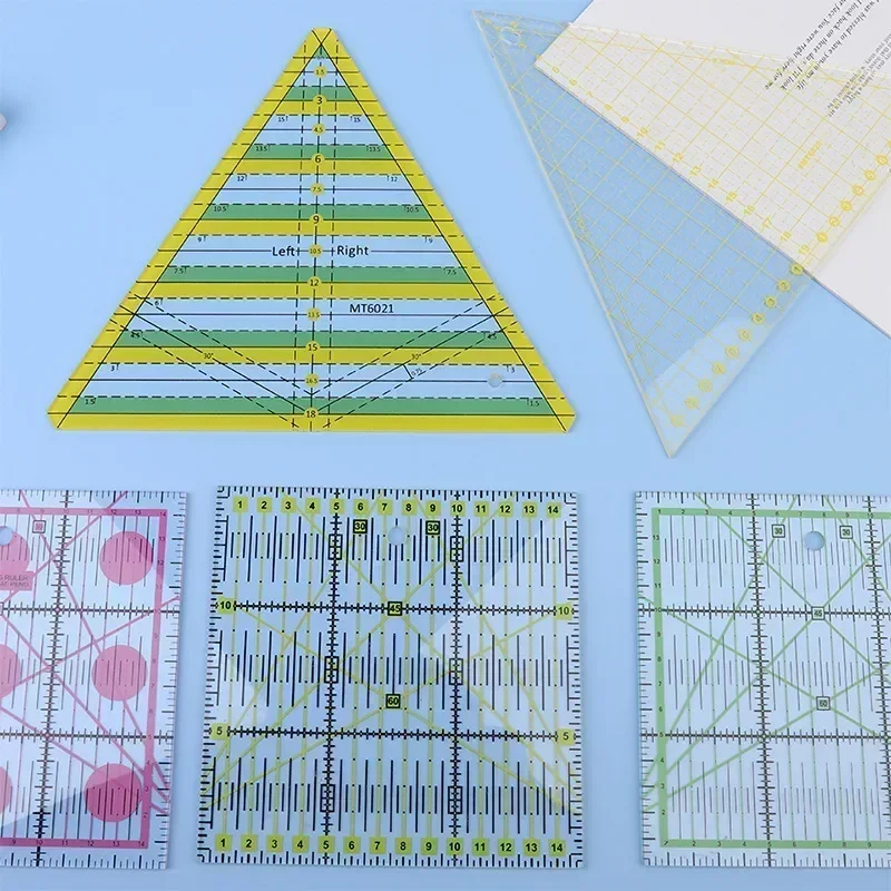 1/2pcs 15cm Quilting Patchwork - Sewing Gauge Ruler บทวิจารณ์และราคา
