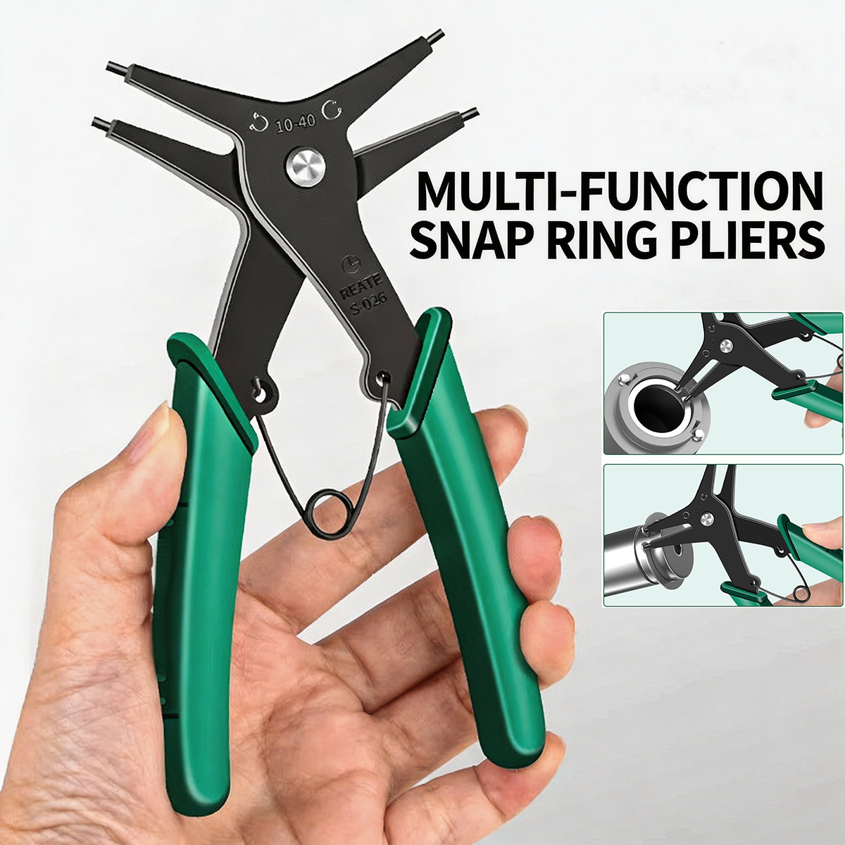 คีมถอดวงแหวนภายในและภายนอก คีม - Snap Button Plier บทวิจารณ์และราคา