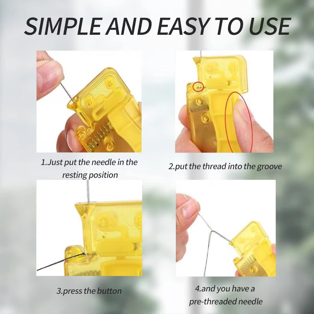 1-3 ชิ้นอัตโนมัติ Easy เข็มเคร - Sewing Technology บทวิจารณ์และราคา